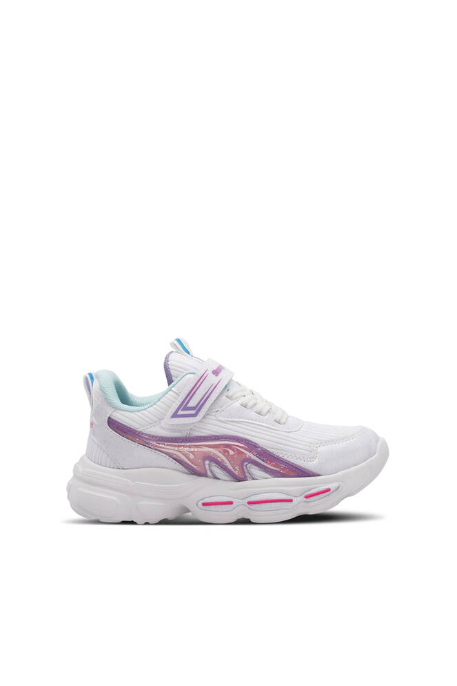 Slazenger NOELA Kız Çocuk Sneaker Ayakkabıları Beyaz - Fuşya