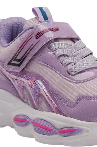 Slazenger NOELA Kız Çocuk Sneaker Ayakkabıları Lila - Thumbnail