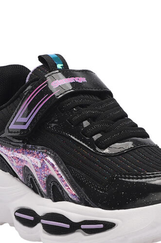 Slazenger NOELA Unisex Çocuk Sneaker Ayakkabıları Siyah - Thumbnail