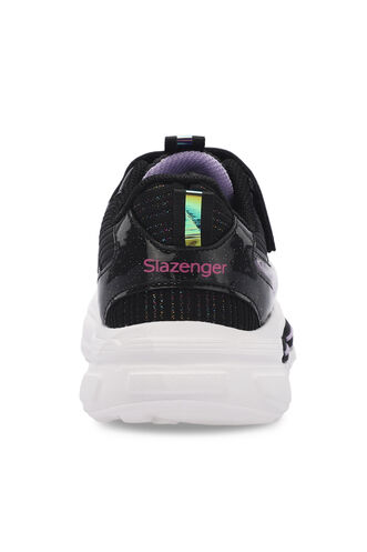 Slazenger NOELA Unisex Çocuk Sneaker Ayakkabıları Siyah - Thumbnail