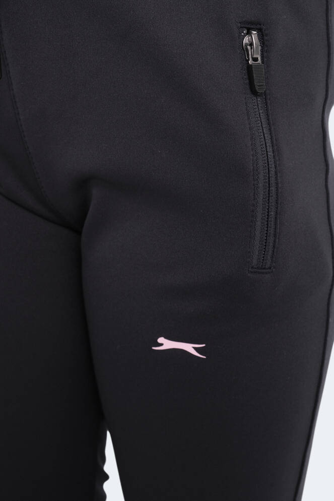 Slazenger NOON Kız Çocuk Fermuarlı Kapüşonlu Cepli Lacivert / Pembe Eşofman Takımı