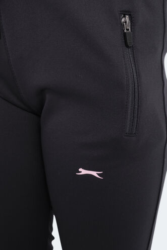 Slazenger NOON Kız Çocuk Fermuarlı Kapüşonlu Cepli Lacivert / Pembe Eşofman Takımı - Thumbnail
