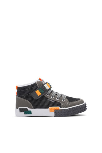 Slazenger - Slazenger NORTH Unisex Çocuk Sneaker Ayakkabıları Gri