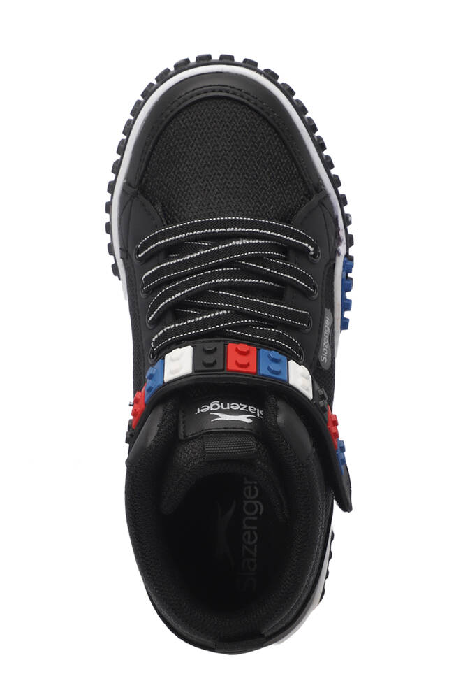 Slazenger NORTH Unisex Çocuk Sneaker Ayakkabıları Siyah - Beyaz