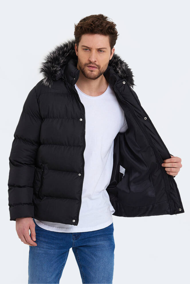 Slazenger NORTHEM Men's Coat & Jacket Black