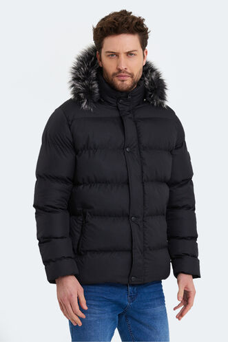Slazenger NORTHEM Men's Coat & Jacket Black - Thumbnail