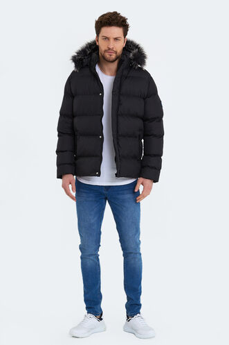 Slazenger NORTHEM Men's Coat & Jacket Black - Thumbnail