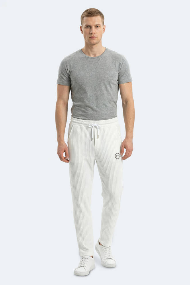 Slazenger NORWOOD Erkek Beyaz Eşofman Altı