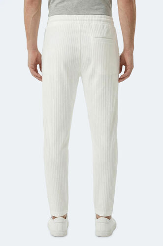 Slazenger NORWOOD Erkek Beyaz Eşofman Altı - Thumbnail