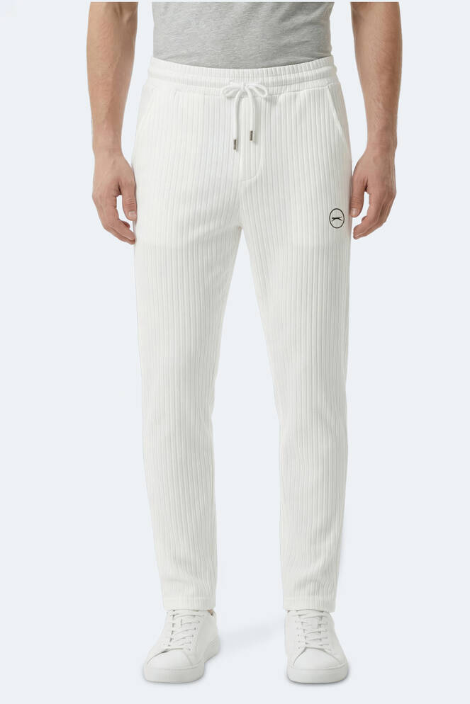 Slazenger NORWOOD Erkek Beyaz Pantolon