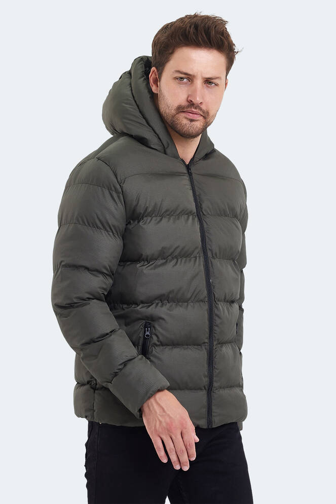 Slazenger NOUR Erkek Palto & Ceket Haki