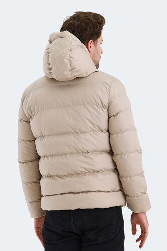 Slazenger NOUR Men's Coat Stone Grey - Thumbnail