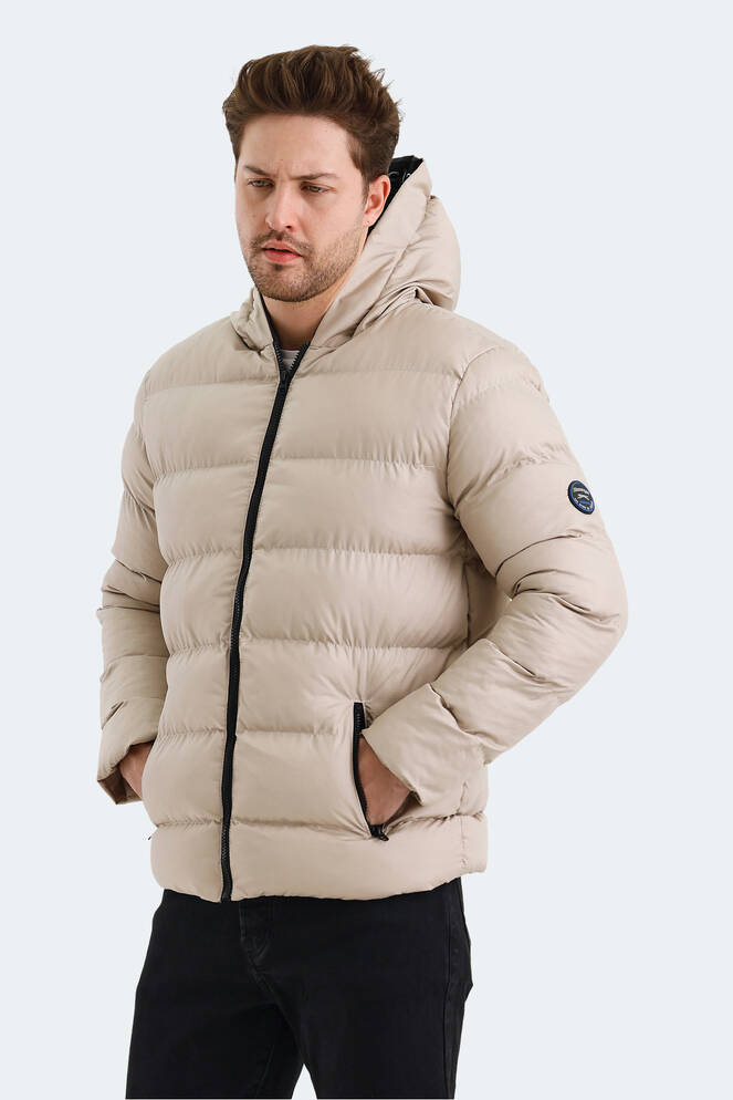Slazenger NOUR Men's Coat Stone Grey