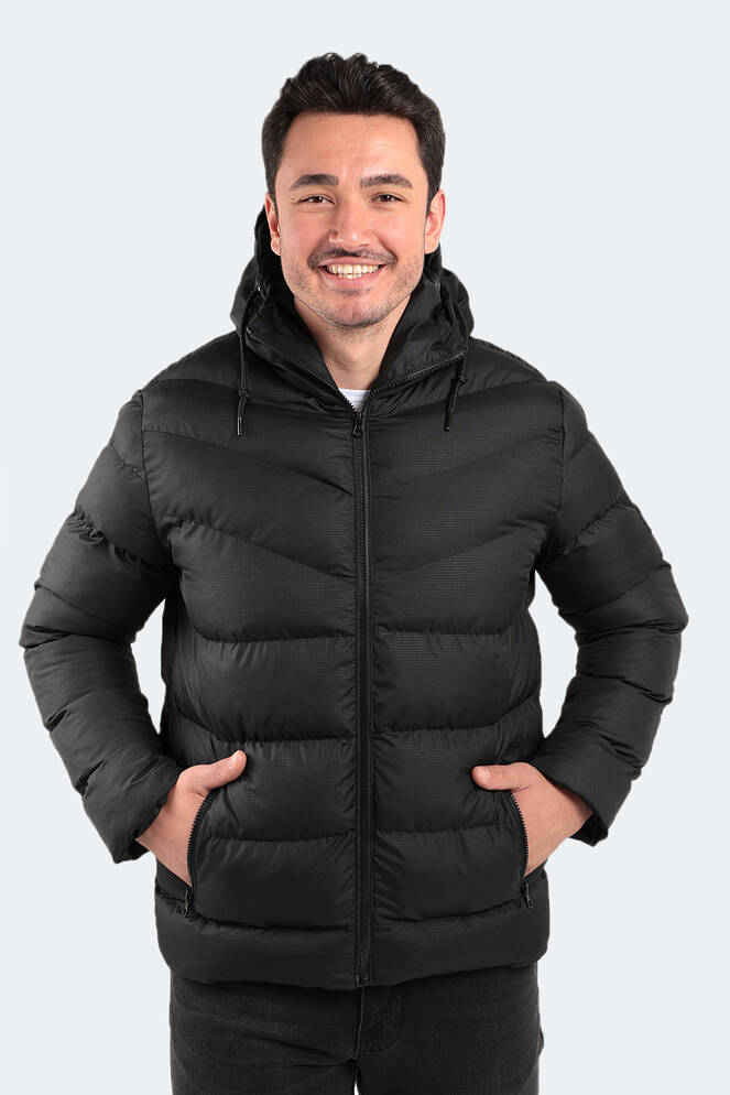 Slazenger NOVEX Erkek Mont & Kaban Siyah