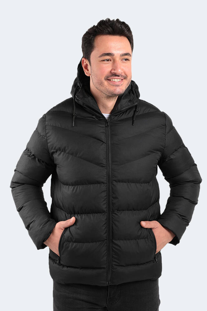 Slazenger NOVEX Erkek Mont & Kaban Siyah