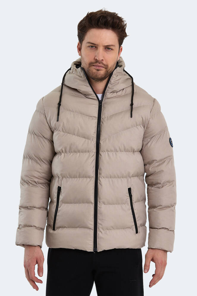 Slazenger NOVEX Erkek Mont Taş Gri