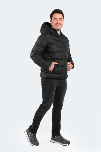 Slazenger NOVEX Men's Coat Black - Thumbnail