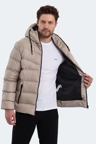 Slazenger NOVEX Men's Jacket Stone Grey - Thumbnail