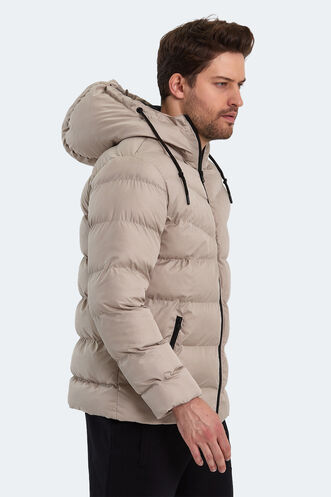 Slazenger NOVEX Men's Jacket Stone Grey - Thumbnail