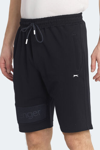 Slazenger NUKA Erkek Şort Lacivert - Thumbnail