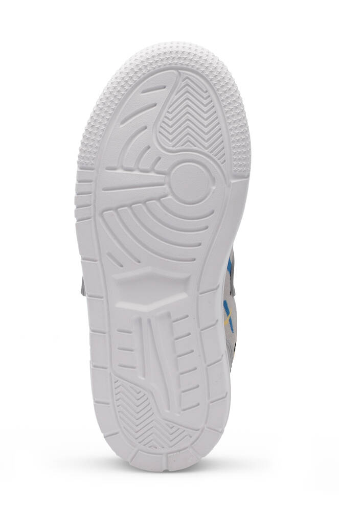 Slazenger NUMANCIA Erkek Çocuk Sneaker Ayakkabı Gri - Siyah