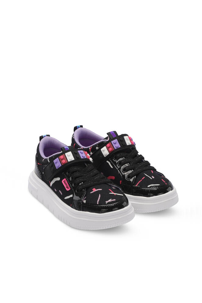 Slazenger NUMANCIA Girls' Sneaker Black - Purple