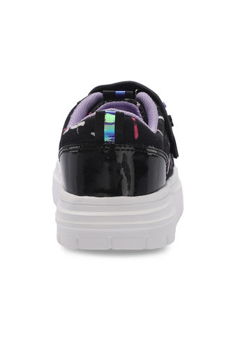 Slazenger NUMANCIA Girls' Sneaker Black - Purple - Thumbnail