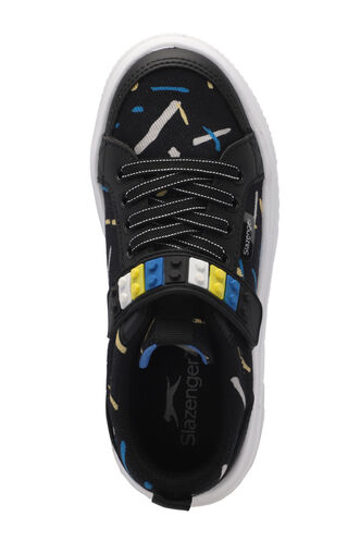 Slazenger NUMANCIA Boys' Sneaker Black - Blue - Thumbnail