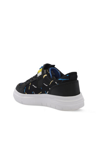 Slazenger NUMANCIA Boys' Sneaker Black - Blue - Thumbnail