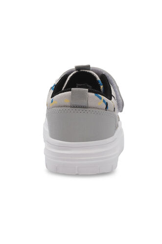 Slazenger NUMANCIA Boys' Sneaker Grey - Black - Thumbnail