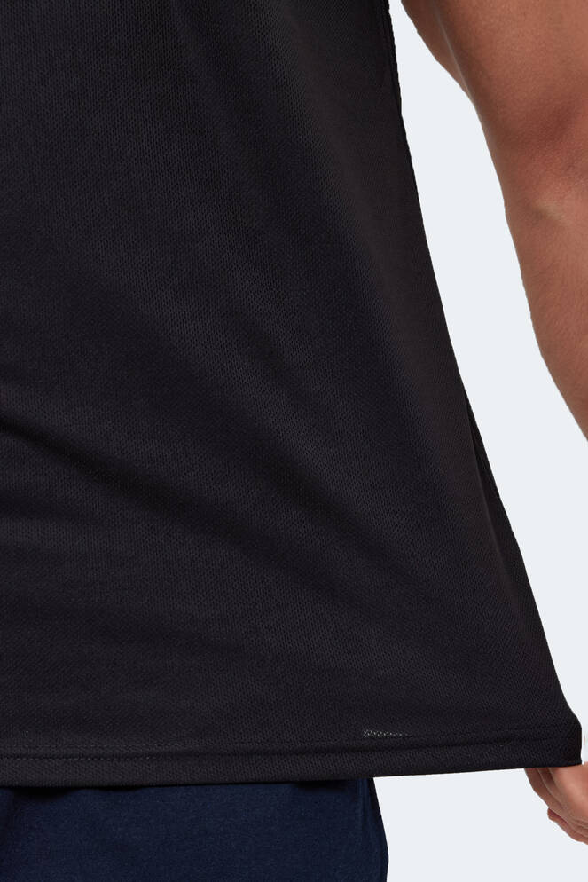 Slazenger OBSERVE Erkek Siyah / Koyu Gri Tişört