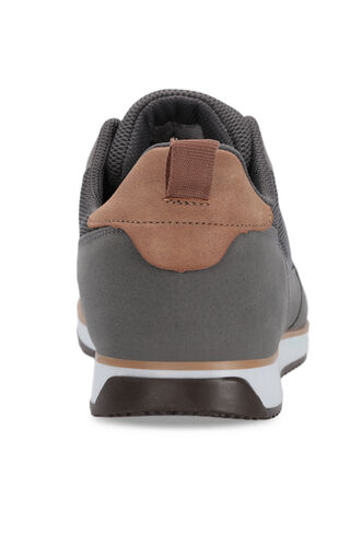 Slazenger OCUNTY Erkek Su Geçirmez Sneaker Ayakkabı Koyu Gri - Thumbnail