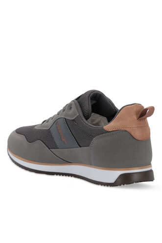 Slazenger OCUNTY Erkek Su Geçirmez Sneaker Ayakkabı Koyu Gri - Thumbnail