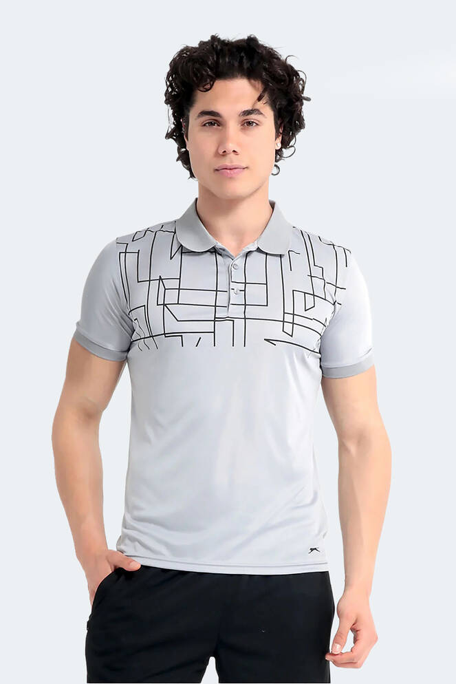 Slazenger ODILE Erkek Gri Tişört