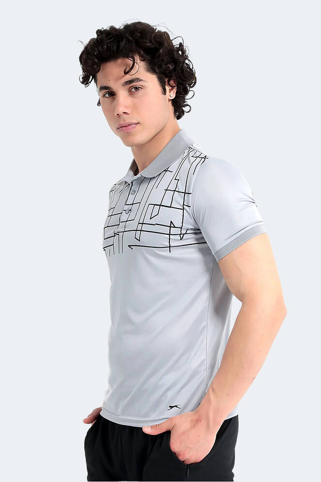 Slazenger ODILE Erkek Gri Tişört
