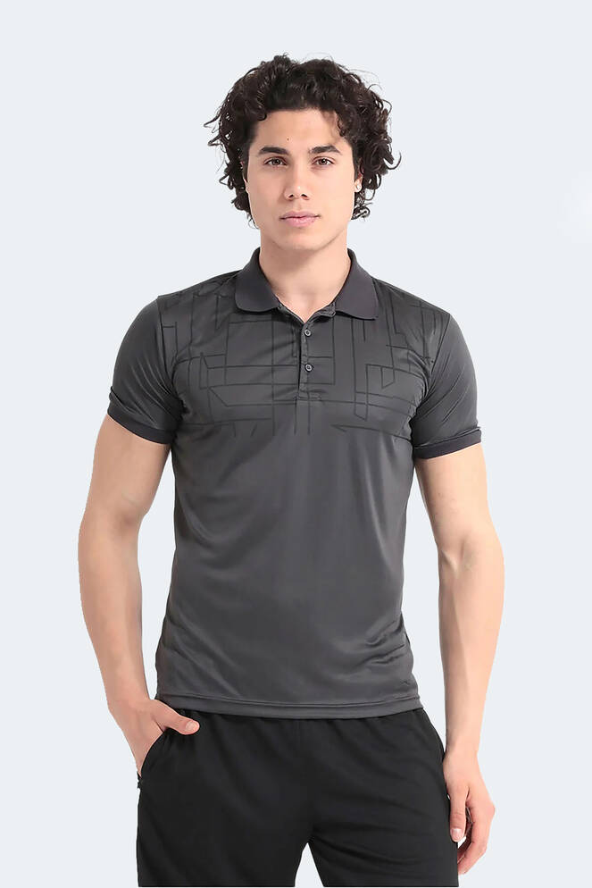 Slazenger ODILE Erkek Koyu Gri Tişört