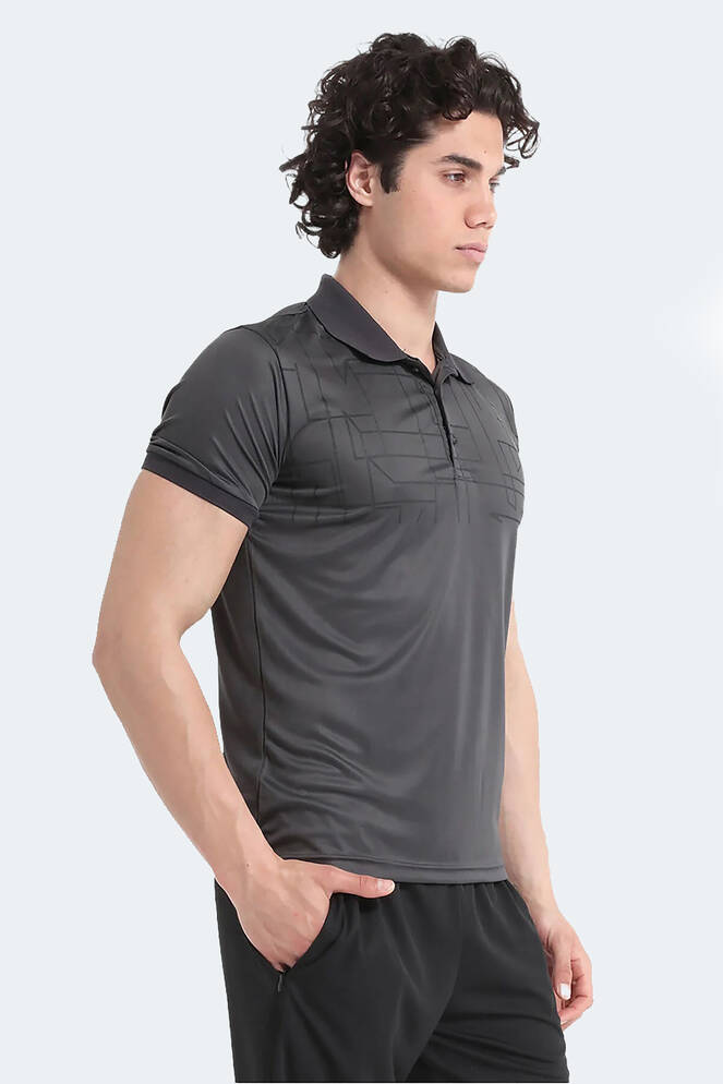 Slazenger ODILE Erkek Koyu Gri Tişört
