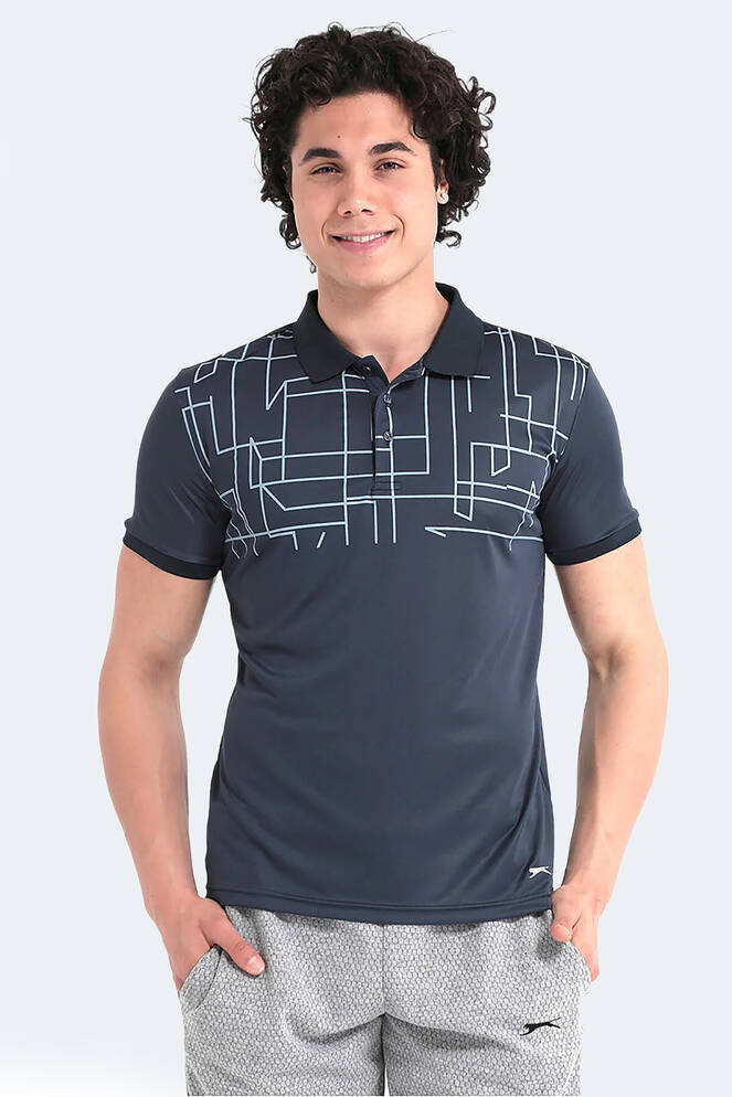 Slazenger ODILE Erkek Lacivert Tişört