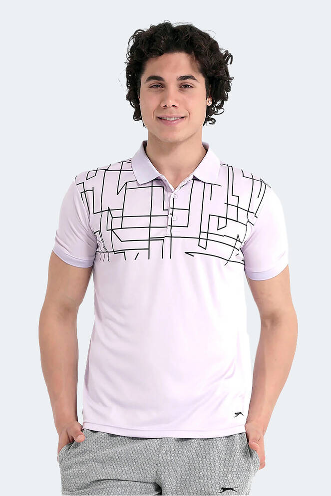 Slazenger ODILE Erkek Lila Tişört