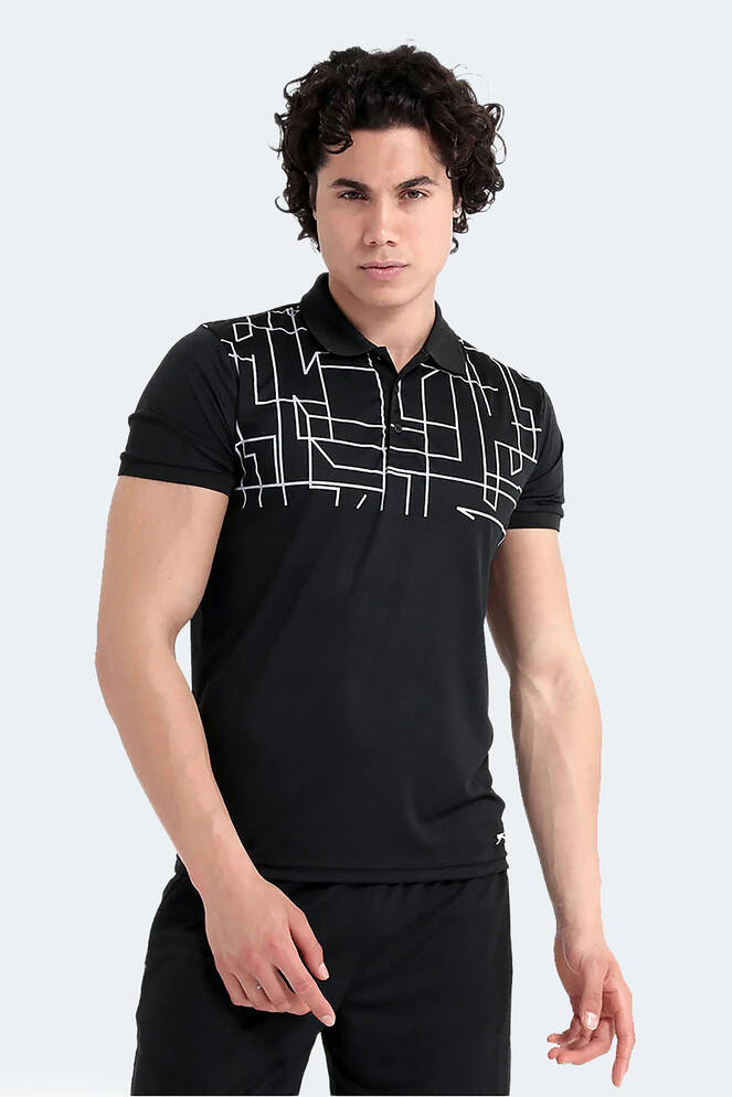 Slazenger ODILE Erkek Siyah Tişört