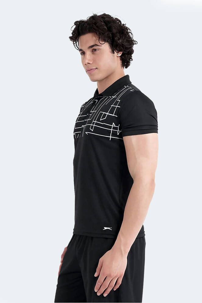 Slazenger ODILE Erkek Siyah Tişört