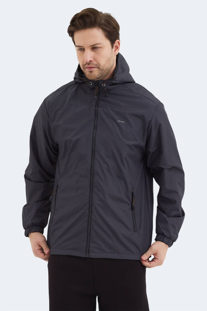Slazenger OFANS Erkek Mont & Kaban Koyu Gri