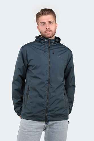 Slazenger - Slazenger OFANS Erkek Mont & Ceket Petrol Mavi