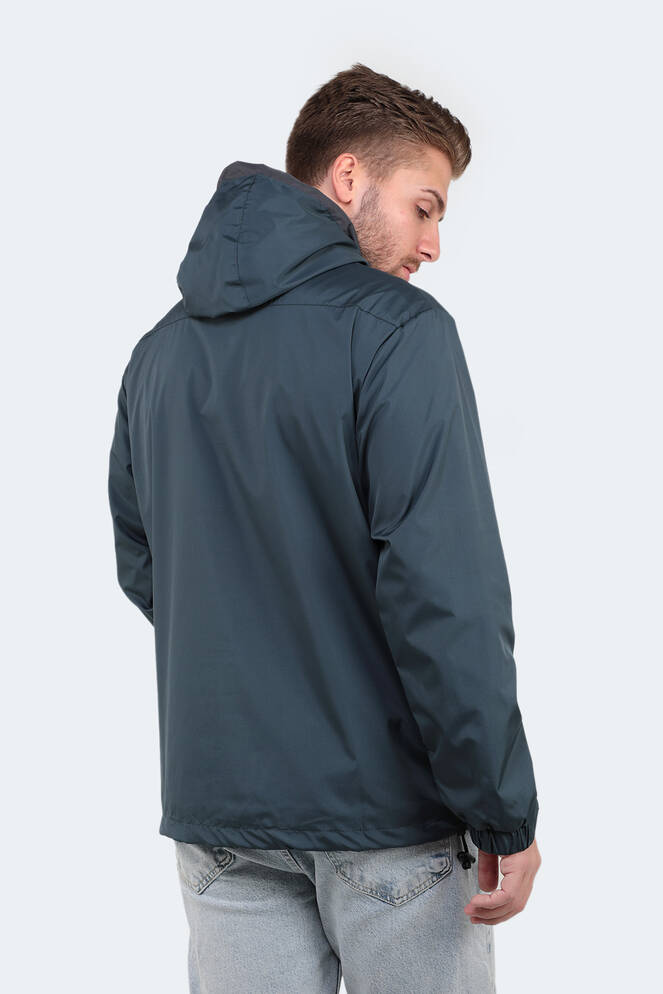 Slazenger OFANS Erkek Mont & Ceket Petrol Mavi
