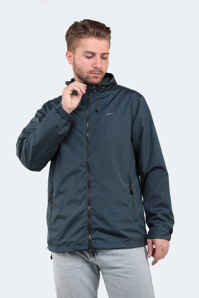 Slazenger OFANS Erkek Mont & Ceket Petrol Mavi