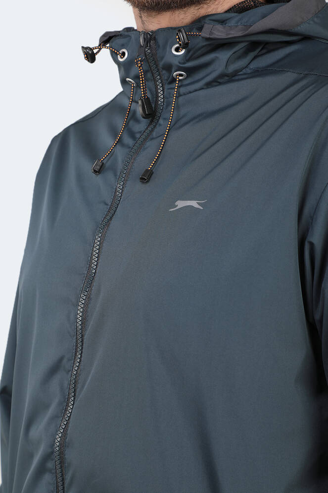 Slazenger OFANS Erkek Mont & Ceket Petrol Mavi
