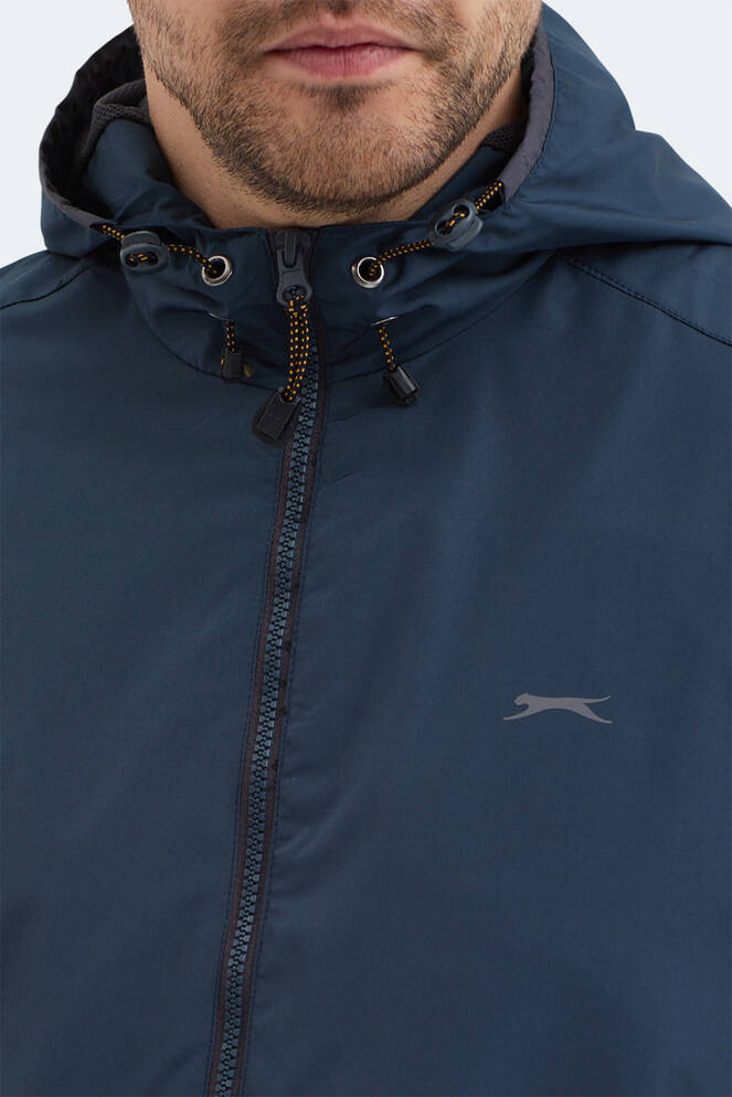 Slazenger OFANS Erkek Mont & Ceket Petrol Mavi