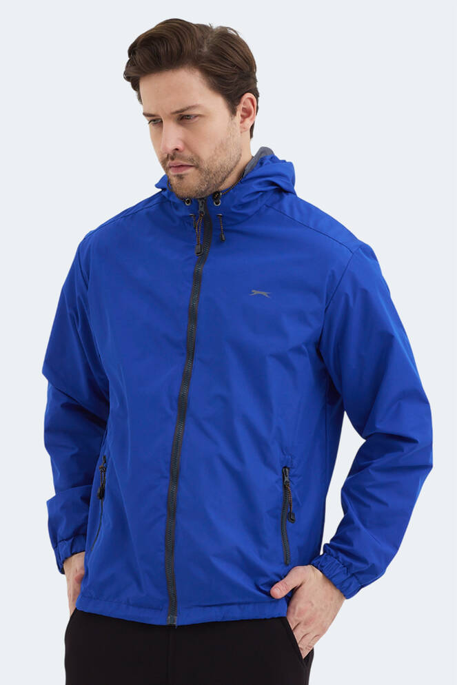 Slazenger OFANS Erkek Mont & Kaban Saks Mavi