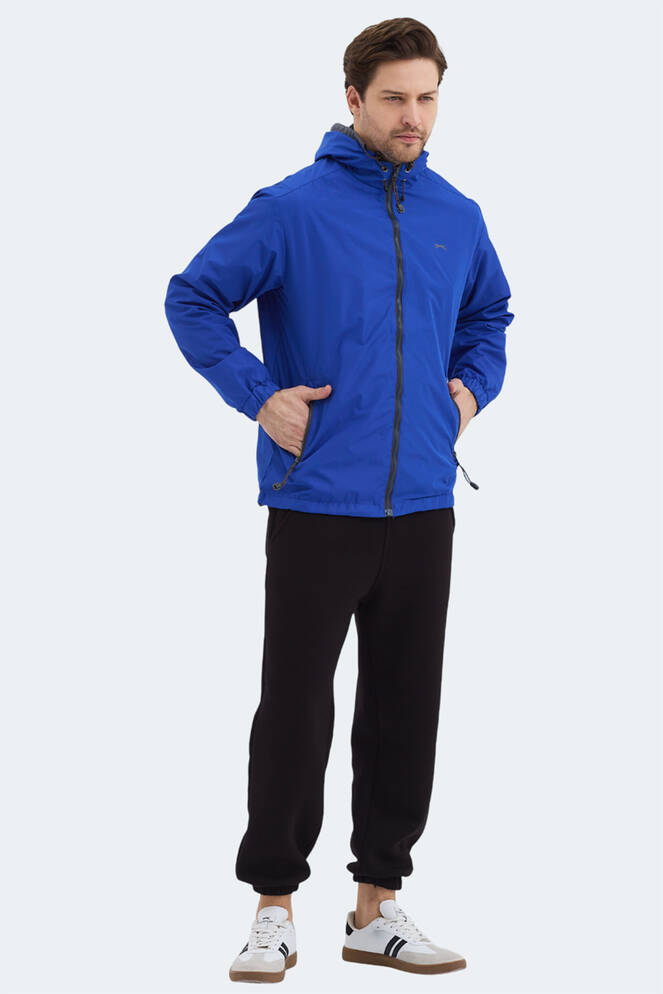 Slazenger OFANS Erkek Mont & Kaban Saks Mavi