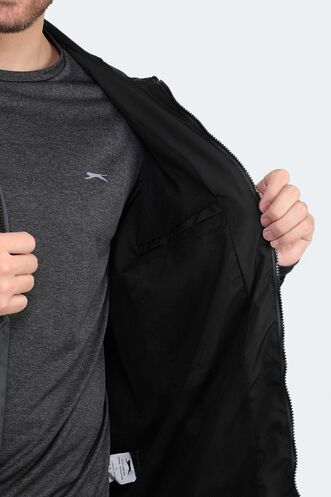 Slazenger OFANS Erkek Mont & Ceket Siyah - Thumbnail
